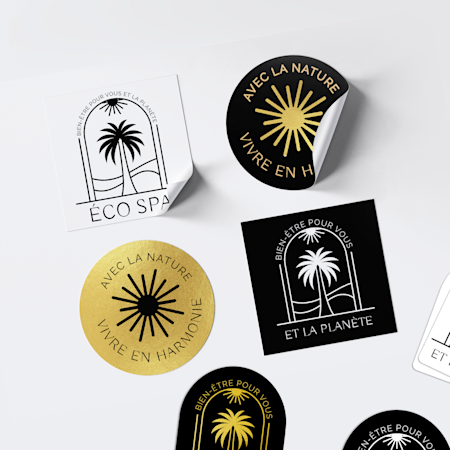 Feuilles de stickers