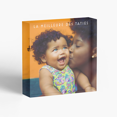 Blocs photo en acrylique