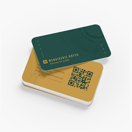 Cartes de visite avec code QR