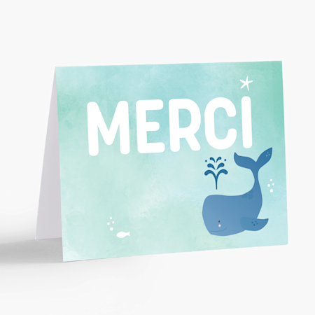 Cartes de remerciement
