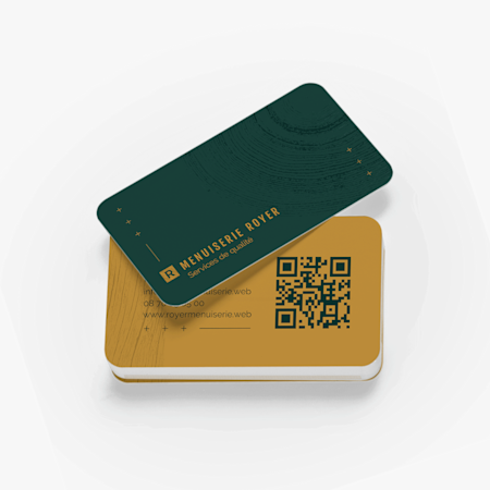 Cartes de visite avec code QR