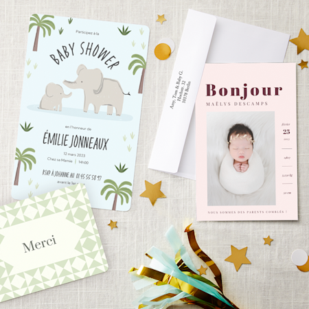 Faire-part de naissance