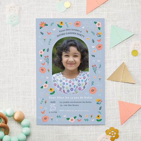 Invitations d’anniversaire enfant