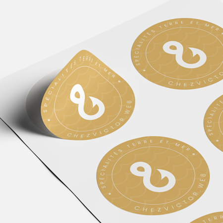 Feuilles de stickers