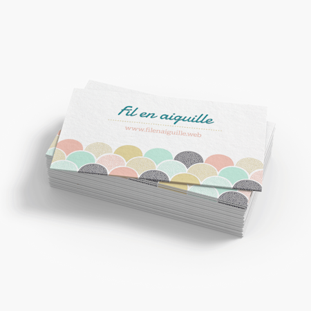 Cartes de visite à base de chanvre