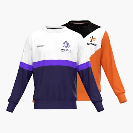 Sweat-shirt à col rond