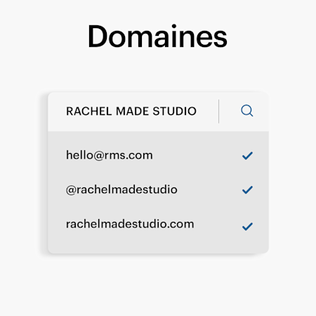 Nom de domaine Vista x Wix