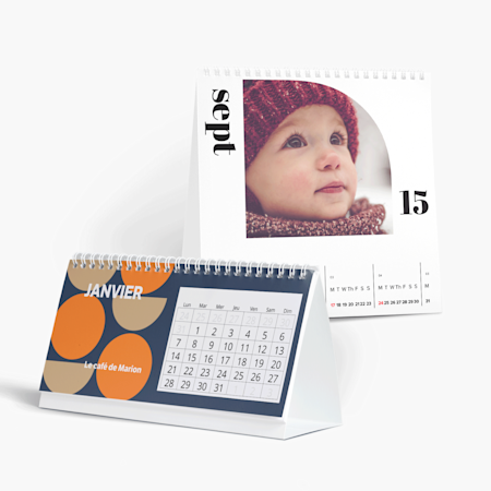 Calendriers de bureau