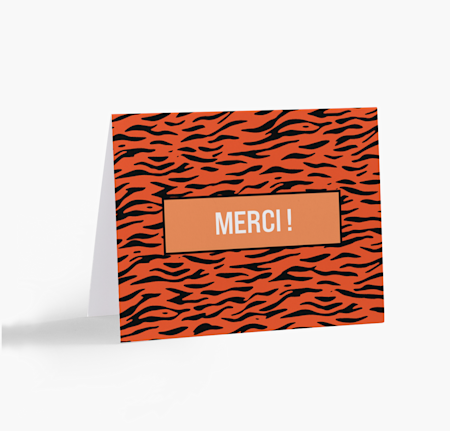 Cartes de remerciement