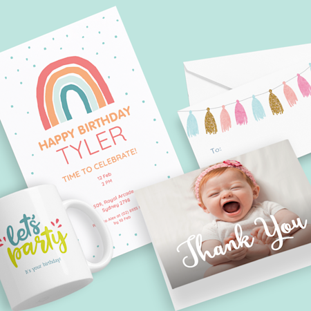 Visit our birthday shop