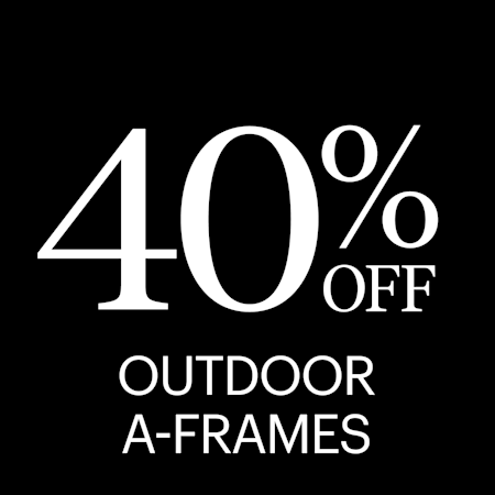 Outdoor A-frames