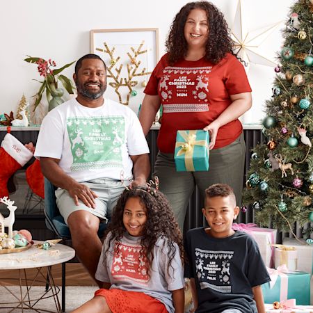 Matching Personalised T-shirts