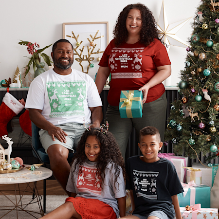 Matching Personalised T-shirts