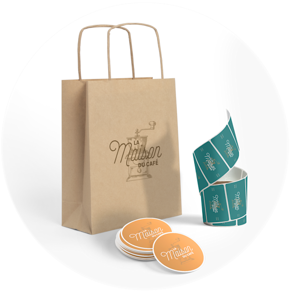 Autocollants, étiquettes et packaging