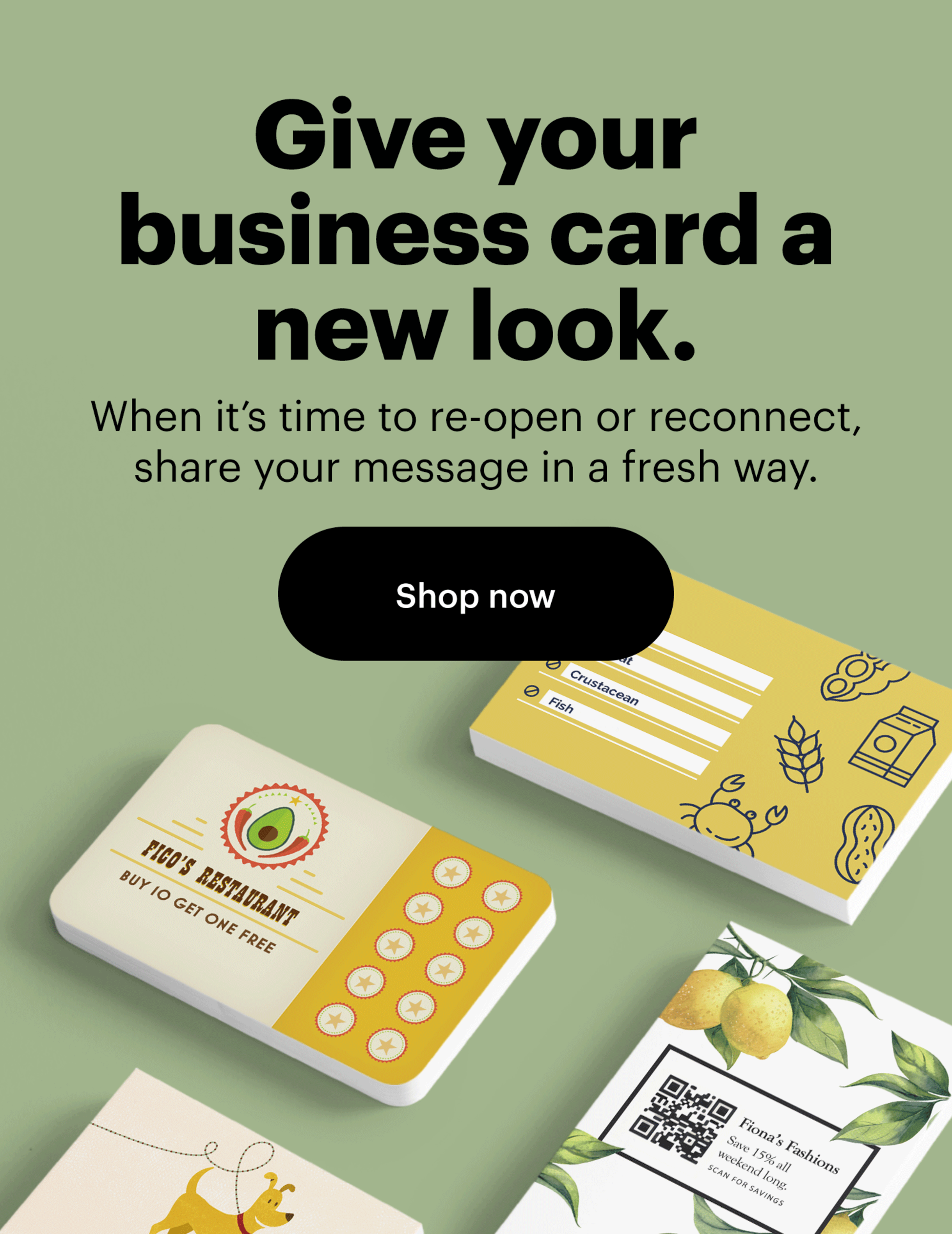 Vistaprint Us Online Printing Business Cards Signage More