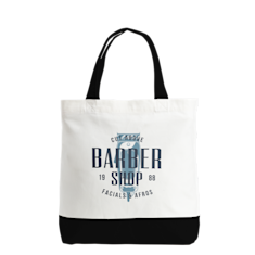 Custom Navy Blue Tote Bag - Cheap Personalized Tote Bags Navy Blue