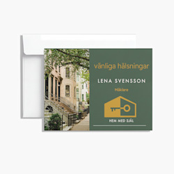 Personliga hälsningskort