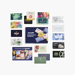 Kit de muestras gratis de tarjetas de presentación