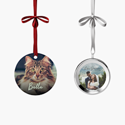 Décorations de Noël personnalisées