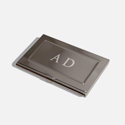 Engraved Business Card Holder