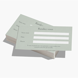 Cartes de rendez-vous