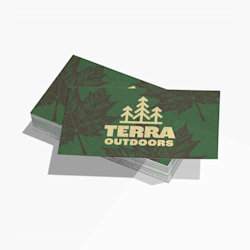 Natural Textured Business Cards