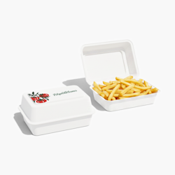 Custom Paper Clamshell Packaging