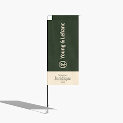 Drapeaux rectangulaires