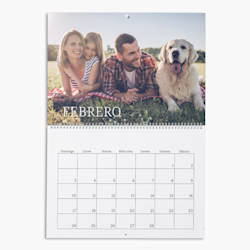 Calendarios de pared personalizados