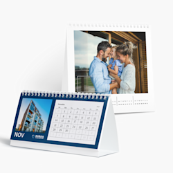 Tilpassede skrivebordskalendere