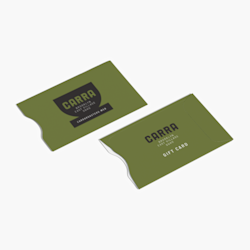 Gift Card Sleeves