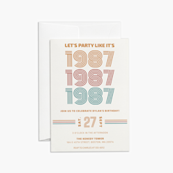 Adult Birthday Invitations