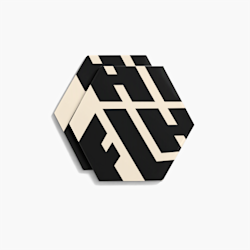Stickers hexagone