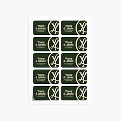 Business Card Stickers
