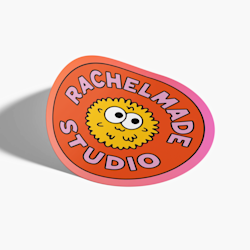 Stickers en papier blanc