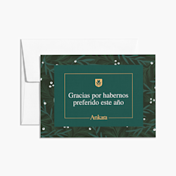 Tarjetas para las fiestas con envío rápido