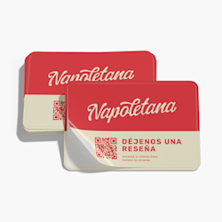Etiquetas adhesivas con códigos QR