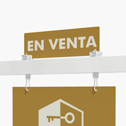 Placas de información para carteles de inmobiliarias