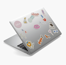 Laptop klistremerker
