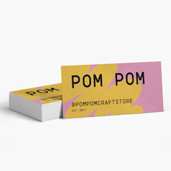 Natural Uncoated Business Cards