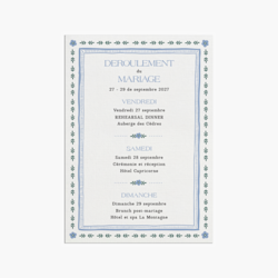 Programmes de mariage