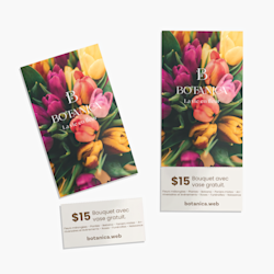 Coupons détachables