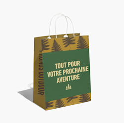 Sacs en papier avec impression totale