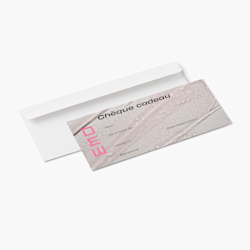 Chèques cadeaux personnalisés