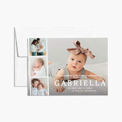 Faire-part de naissance