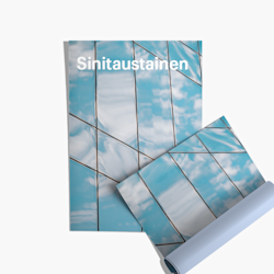 Sinitaustajulisteet
