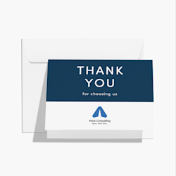 Custom Thank You Cards