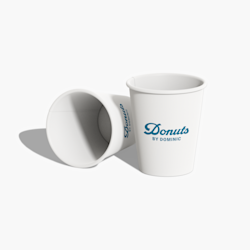 Gobelets en carton avec logo