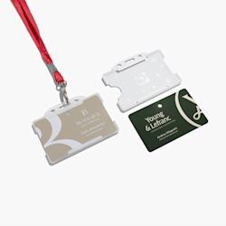 Badgeholdere i plastik
