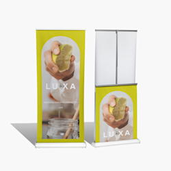 Doppelseitige Roll-Up-Banner